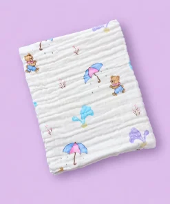 Alternative view of Baby Muslin Cotton Bath Towel Pack Of 3 (50x100cm) - BT1