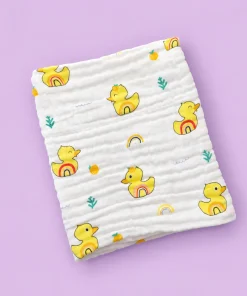 Alternative view of Baby Muslin Cotton Bath Towel Pack Of 3 (50x100cm) - BT1