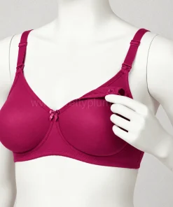 Maternity Bra/Nursing Bra/Feeding Bra - Magenta