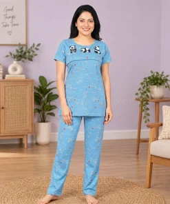 Feeding Night Suit - Blue - MFD