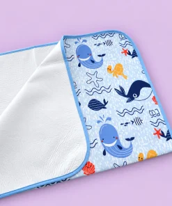 Alternative view of Baby Diaper Changing Sheets (75X59cm) - Sea Friends - DS1