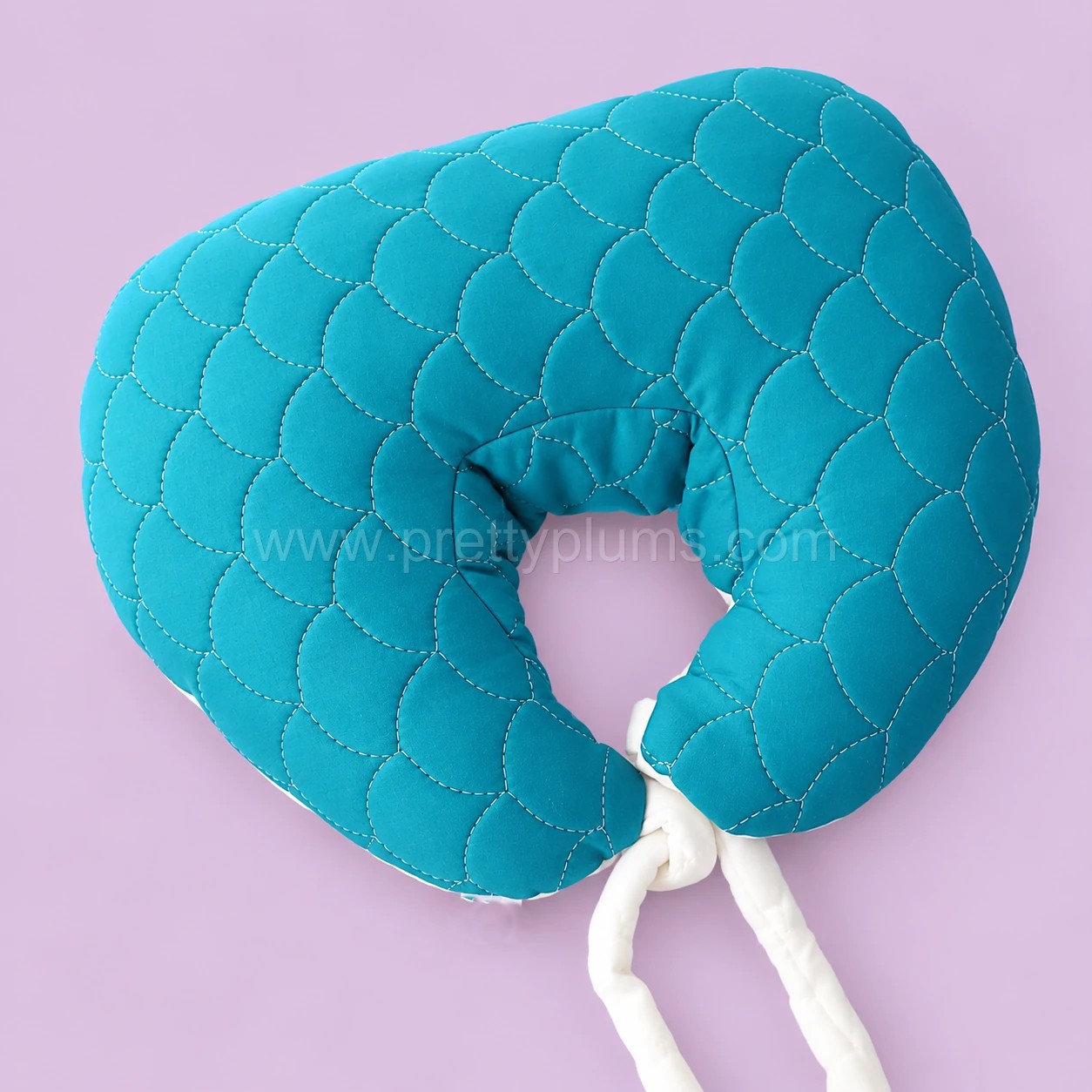 Premium Feeding Pillow - Teal Blue - MFPL