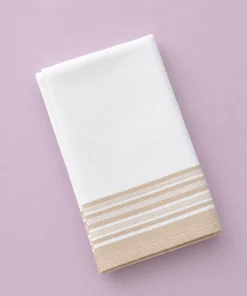 Mother Cotton Bath Towel (147x75cm) - Golden Beige -  MBT - Kannur Erezha Thorthu